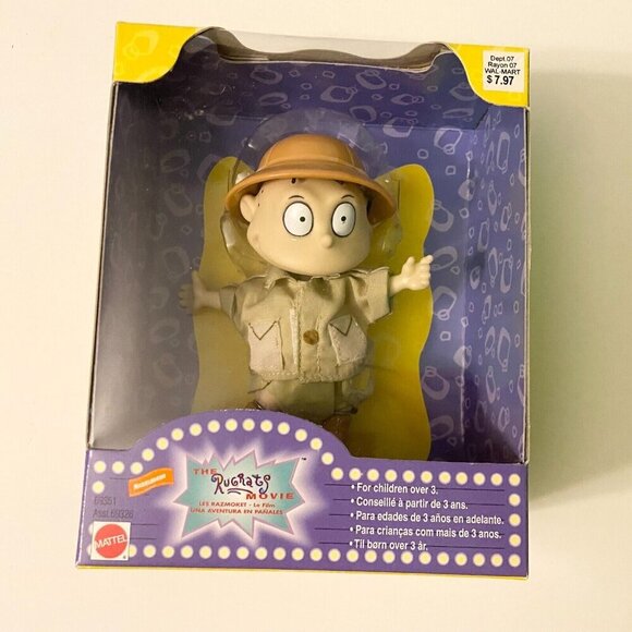 Vintage 1998 The Rugrats Movie Tommy Soft Pal Nickelodeon Mattel Figure - Picture 12 of 12